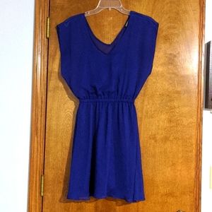Royal Blue Dress